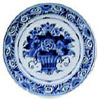 Plate Flower Basket, 7