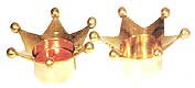 Brass Crown Candleholder