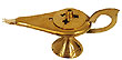 Brass Oil Lamp, 3L