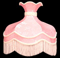 Lamp Shade, 16D Round Pink Shade