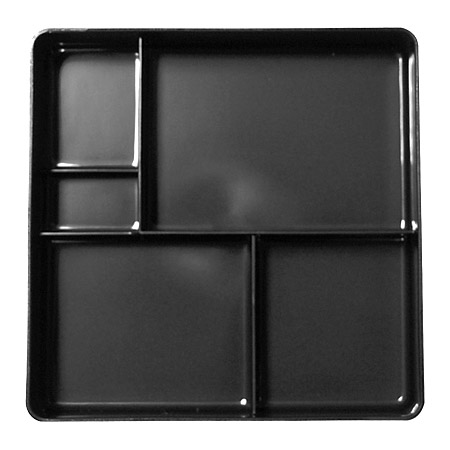 Bento Box with Built-In Compartment, 8 Square, photo-1
