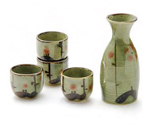 Sake Set - 1&4, Japanese Plum (Ume)