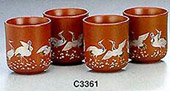 4 Tea Cups/Set 2.80