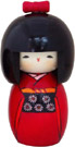 Kokeshi Doll, 5.8H