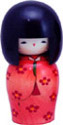Kokeshi Doll, 5.2H