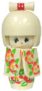 Kokeshi Doll, Girl in Kimono, 5