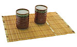 Bamboo Placemat, Medium Brown