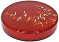 1-Tier Lacquer Tray, 11.5D - Thousand Cranes