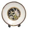 Hummingbird, Black on White 8 Chokin Plate