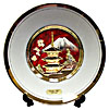 Pagoda Theme, Red on White 6