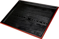 Black Japanese Lacquer Tray, 17.5 x 13
