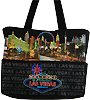 Las Vegas Neon Sign Tote - Canvas Bag