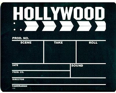 Hollywood Clapboard Mousepad