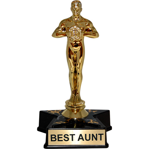 Hollywood Award Trophy - Best Aunt
