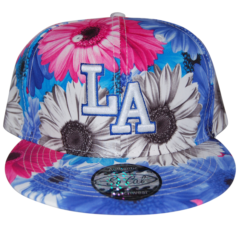 Los Angeles Baseball Cap, Floral
