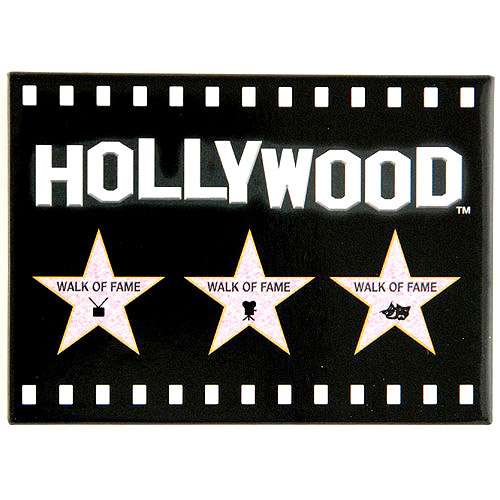Hollywood Fridge Magnet - Walk of Fame