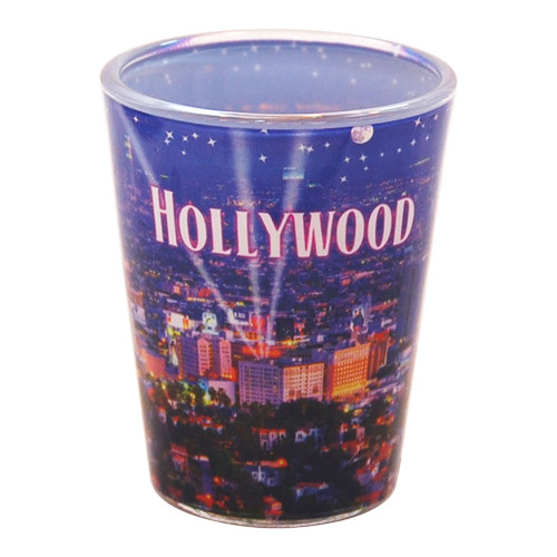 Los Angeles City Lights & Hollywood Shot Glass, photo-1
