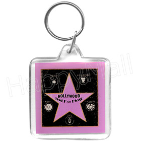 Hollywood Star - Walk of Fame Keychain