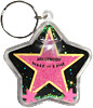 Hollywood Walk of Fame Keychain with Glitter