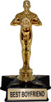 Hollywood Award Trophy - Best Boyfriend