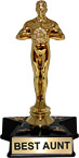 Hollywood Award Trophy - Best Aunt