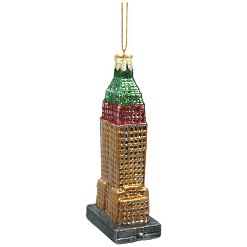 Empire State Building Glass Ornament, photo-1