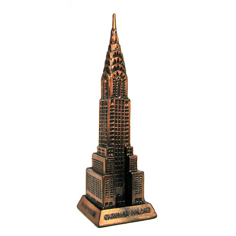 Chrysler Building Statue - 3D Model 10H