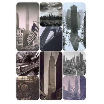 New York in Photographs - Set of 9 Museum Magnets