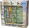 NYC Subway Map Coasters - Set of 4