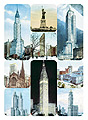New York Postcards - Set of 9 Museum Magnets