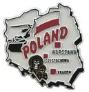 Poland Souvenir Fridge Magnet