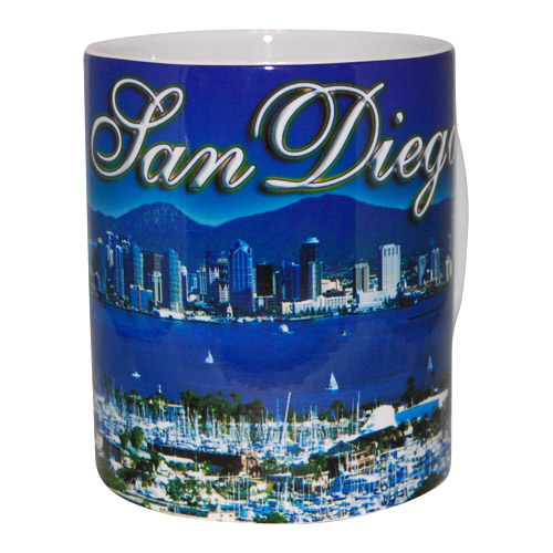 San Diego Harbor Souvenir Ceramic Mug, photo-1