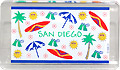 San Diego icon souvenir fridge magnet