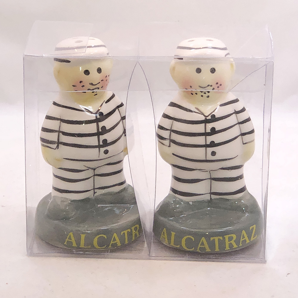Alcatraz Inmate-Shaped Salt and Pepper Shakers, photo-3