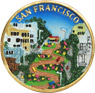San Francisco Lombard Street Fridge Magnet