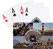 San Francisco Collage Playing Cards