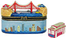 Golden Gate Bridge Miniature  - Porcelain Hinged Box