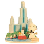 Snoopy in Chicago Figurine