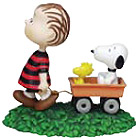 Linus, Snoopy & Woodstock Figurine