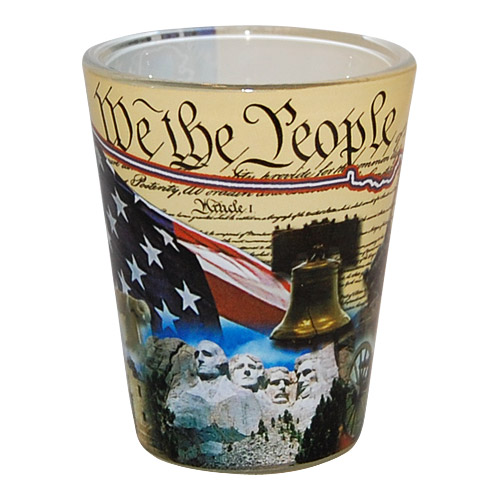 United States of America Souvenir Collage Shot Glass
