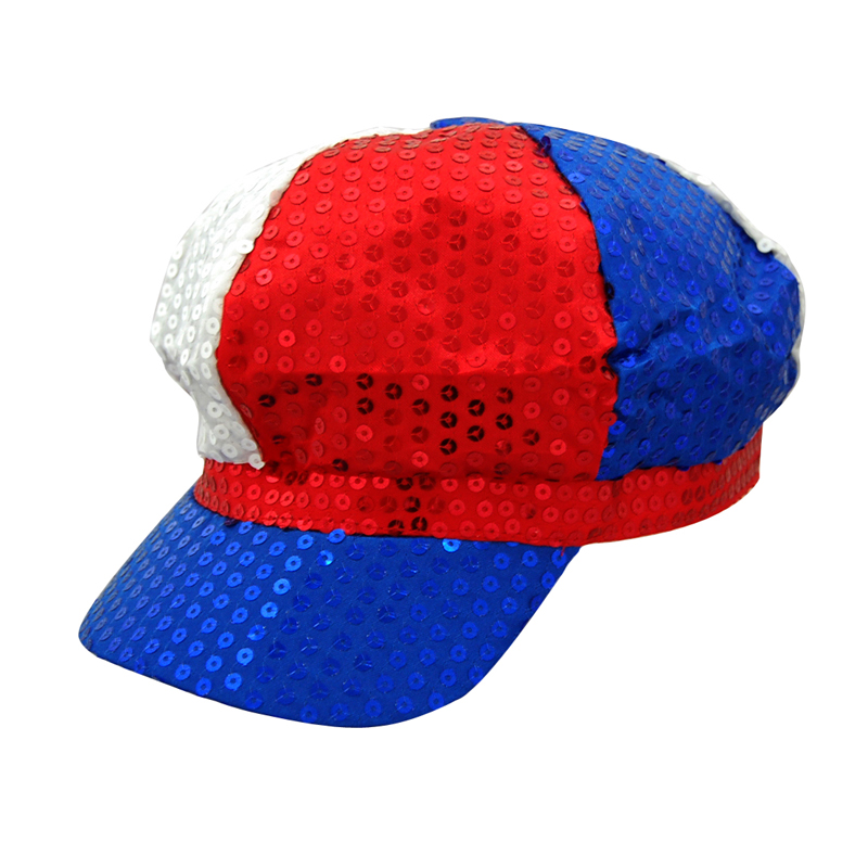 USA Patriotic Newsboy Hat for Women, photo-2