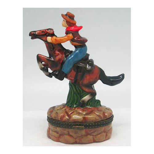 American Western Cowboy, Trinket Box, photo-1