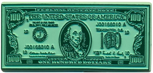 USA One Hundred Dollar Bill Magnet