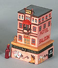 Historical Saloon and Hotel, Trinket Box