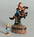 American Western Cowboy, Trinket Box