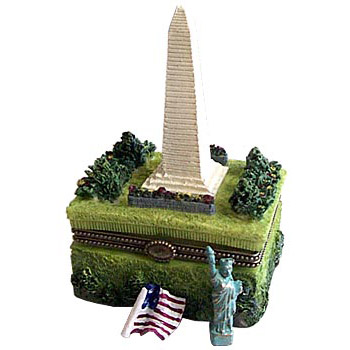 Washington, DC Monument Miniature Replica - Trinket Box
