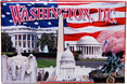 Washington, D.C. Collage Postcard Magnet