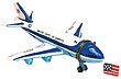 Air Force One Miniature Replica - Procelain Hinged Box