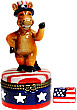 Democratic Politician Donkey - Porcelain Trinket Box