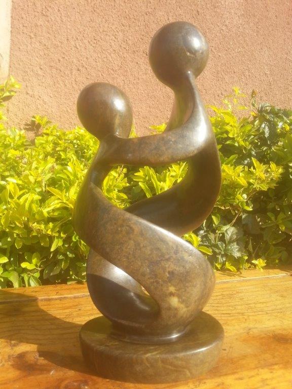 Mother and Child, Stone Sculpture 9
